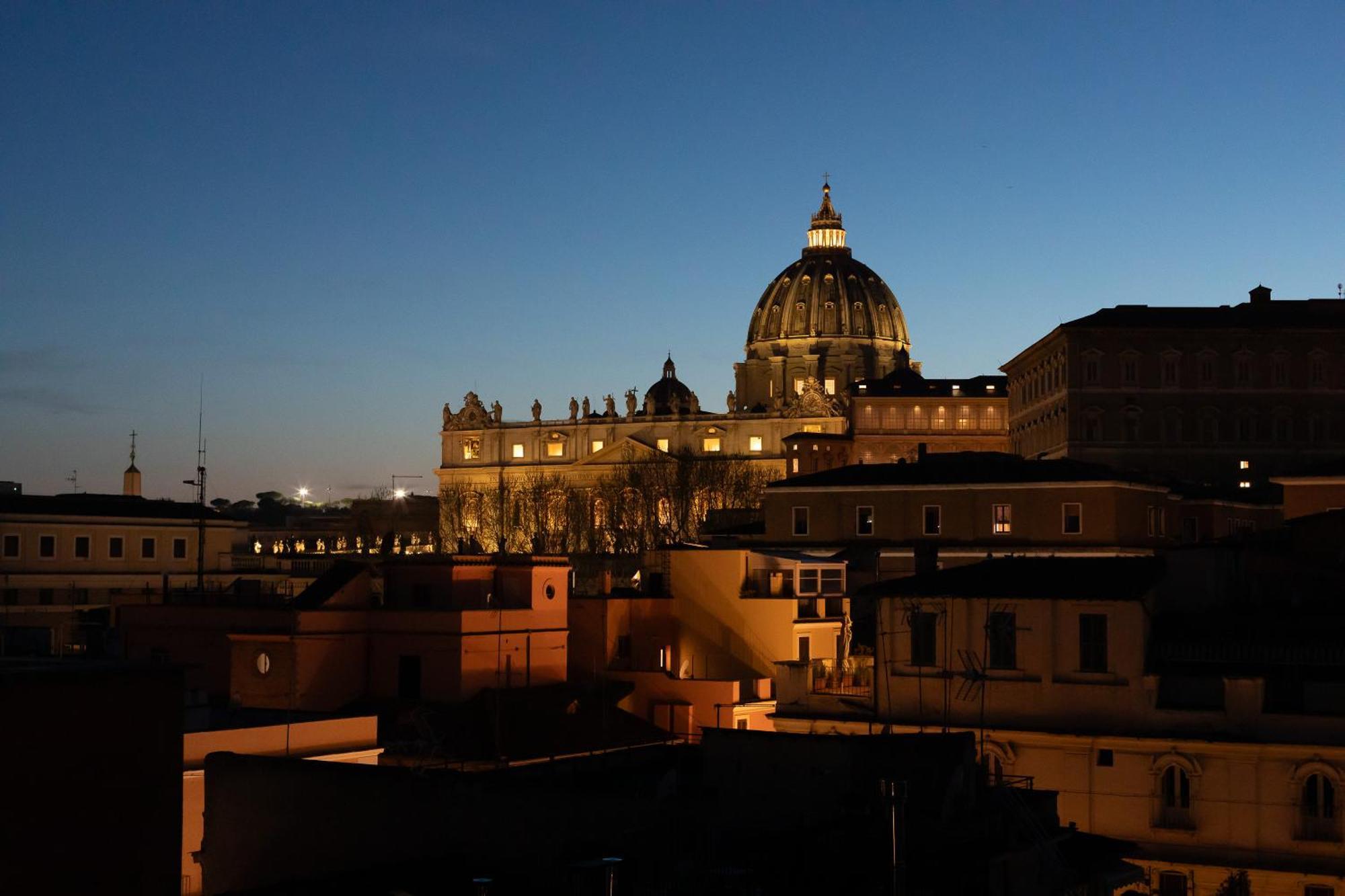 Appartement Penthouse In Exclusive Borgo Pio District à Rome Extérieur photo